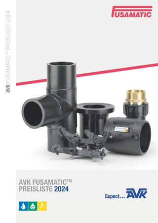 AVK Fusamatic Preisliste 2024 Cover